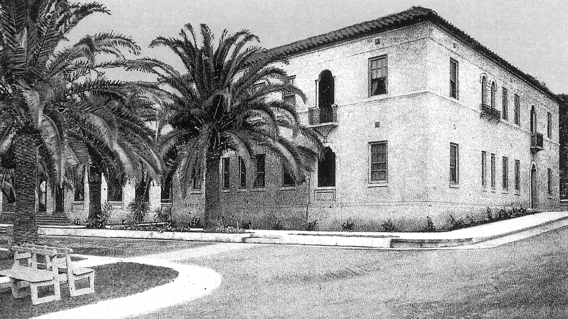 vintage image of Murrieta Springs building