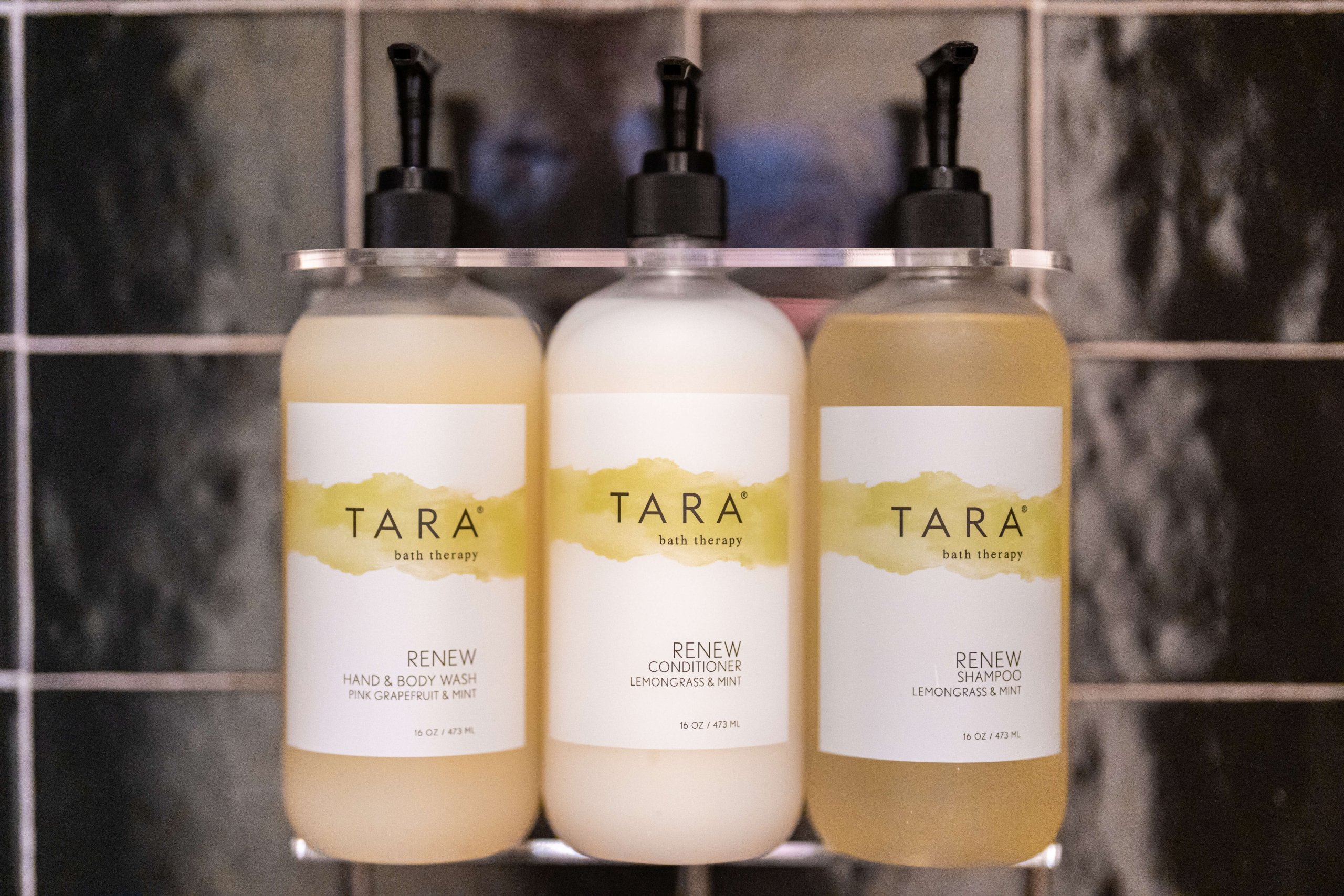 Tara bath therapy hotel toiletries