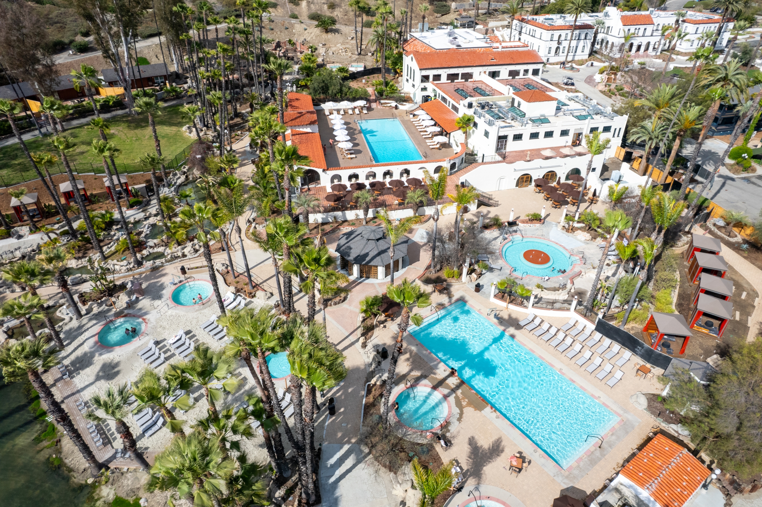 Murrieta Hot Springs Resort bird's-eye view